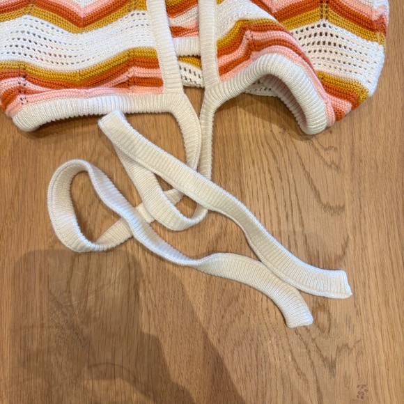 MOTHER Crochet Chevron Open Back Tank ASO Taylor Swift - Picture 7 of 12